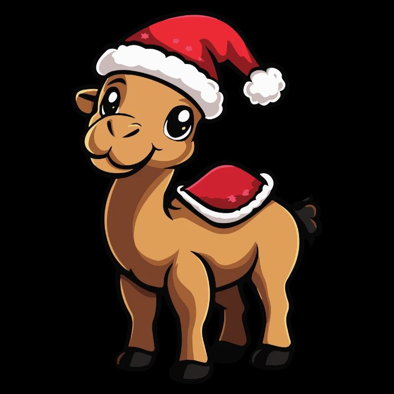 Kamel Weihnachten Niedlich