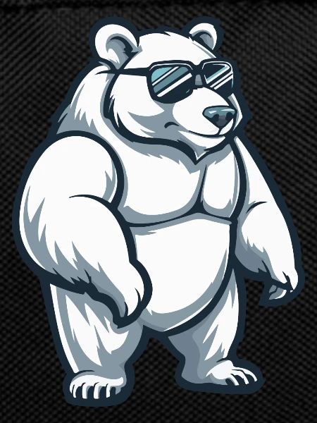 Polar Bear Comic Cool