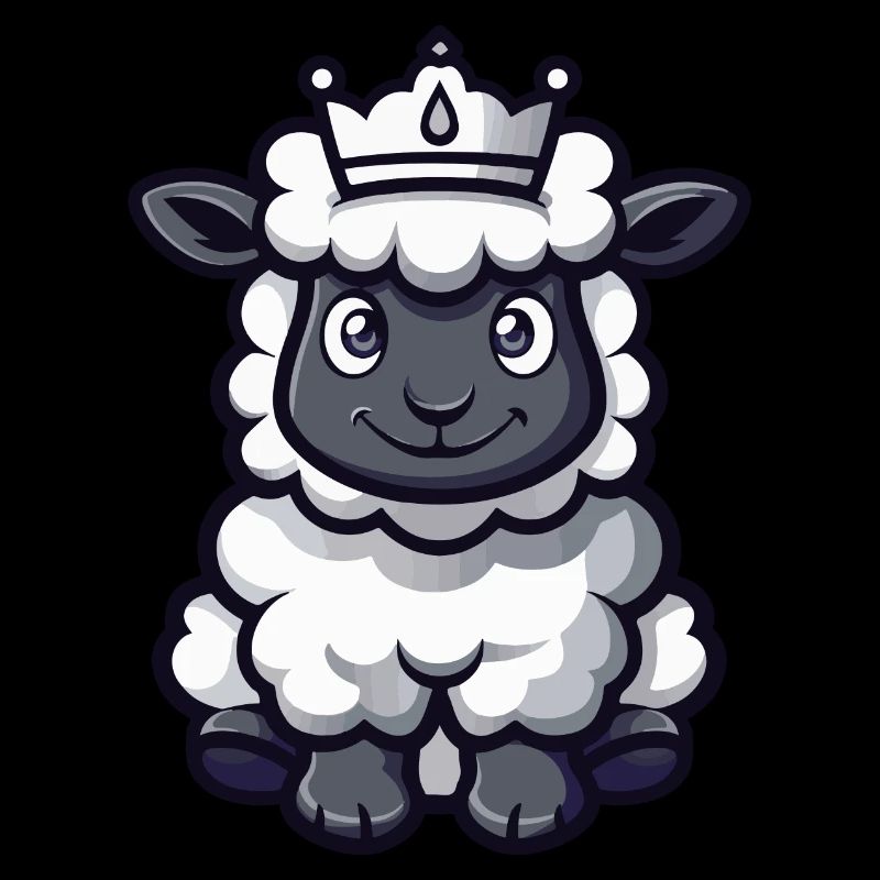 Sheep Cartoon Crown