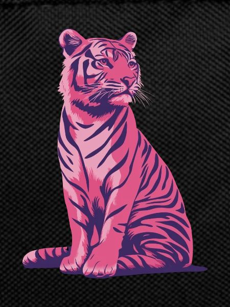 Pink Pop Art Tiger