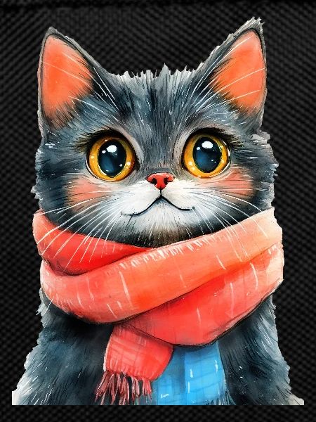 Winter cat