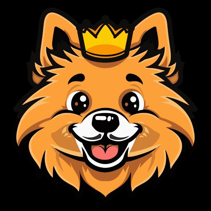 Couronne de chien de Poméranie