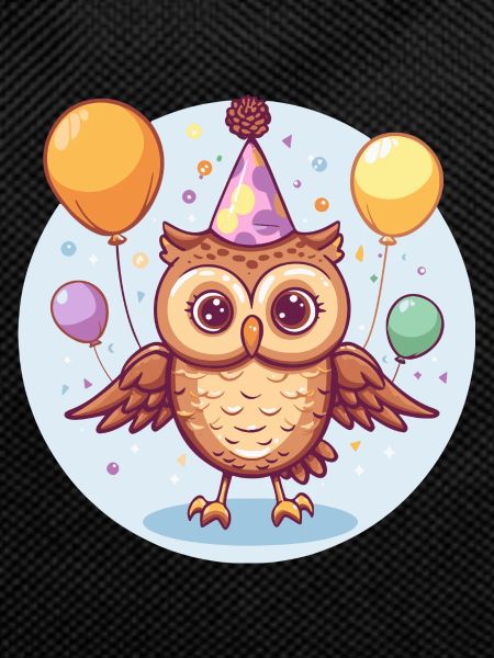 Owl Birthday Baby