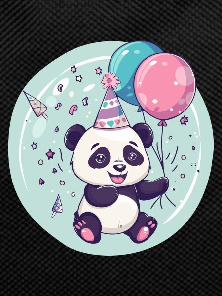 Panda Anniversaire Bébé