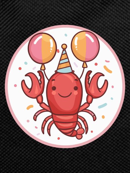 Lobster Crab Birthday Baby