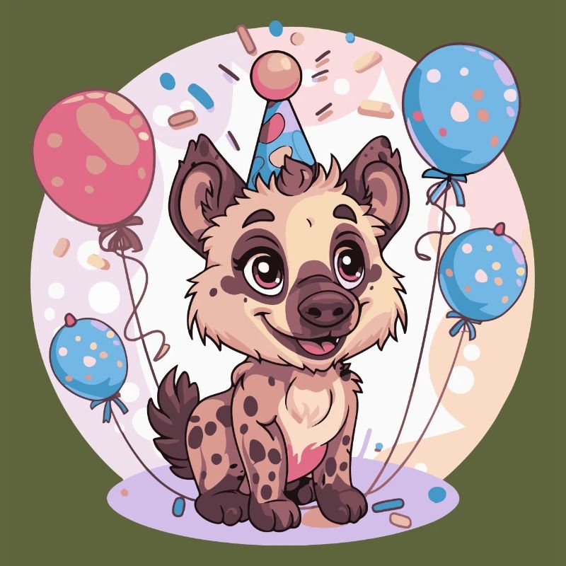 Hyène Anniversaire Bébé