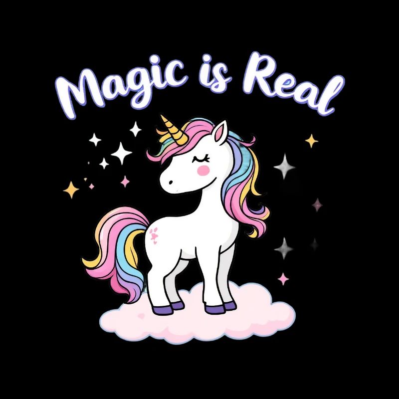 Magic Is Real Unicorn Inspiration Art for Dreamers