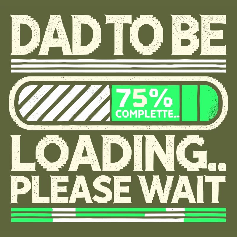 Papa wird geladen Bitte warten