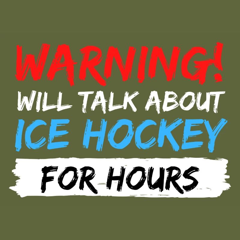 über eishockey sprechen geschenk idee spruch
