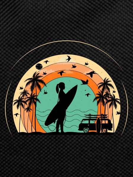 Surf retro sunset