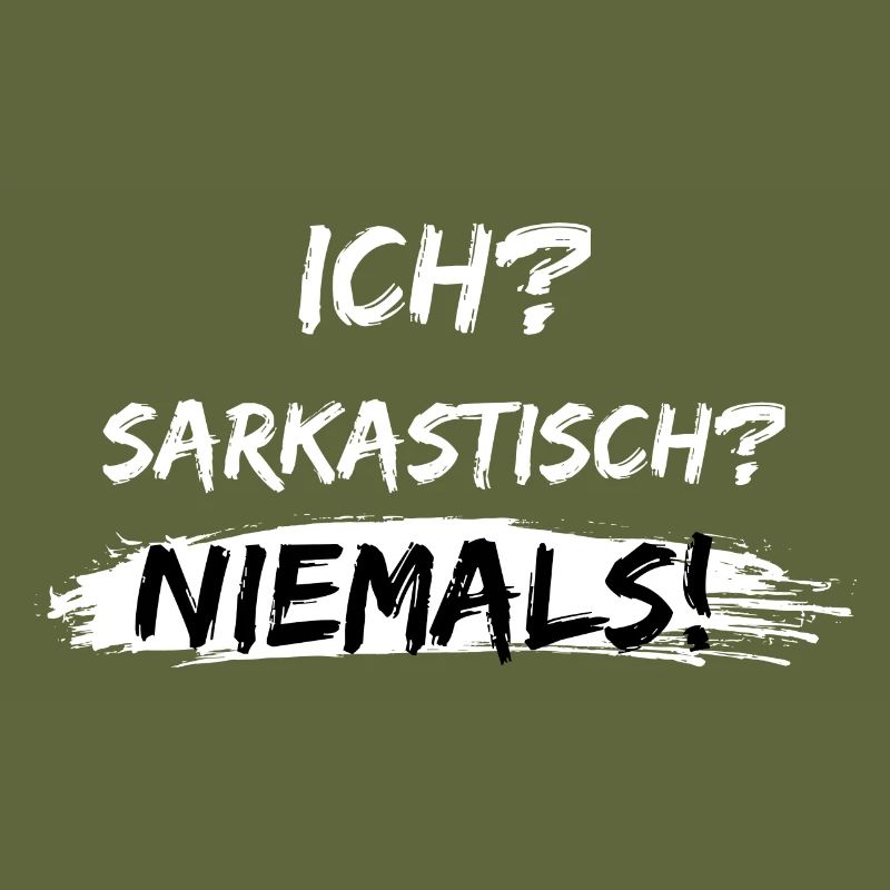 ich sarkastisch niemals spruch geschenk idee