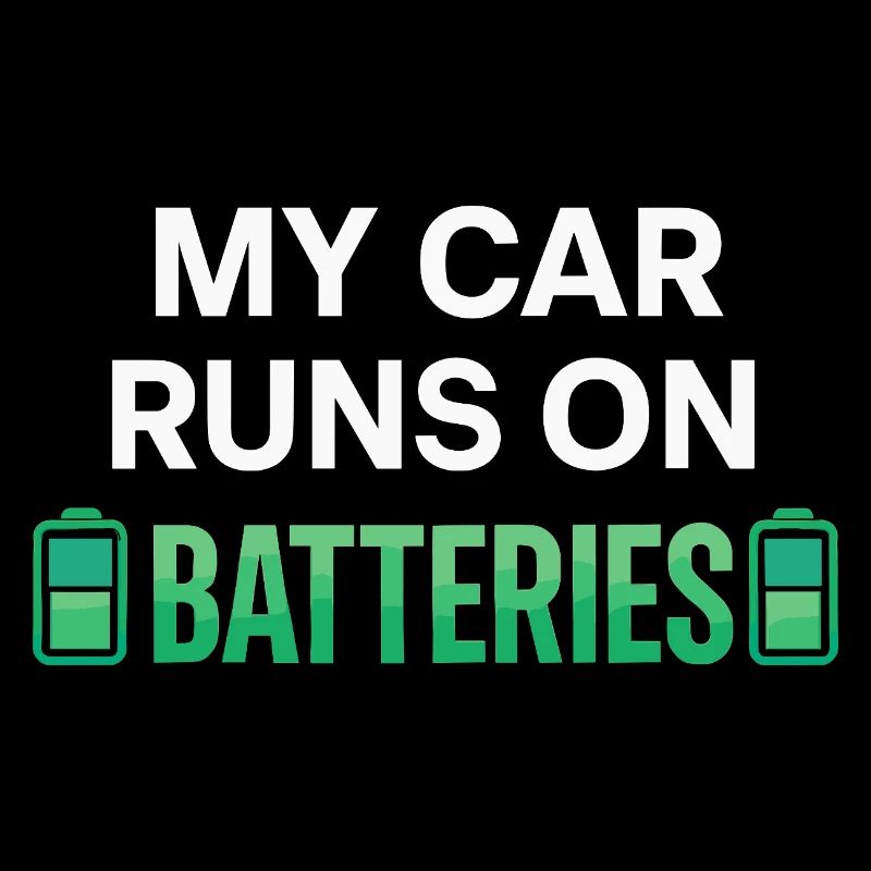 Mein Auto wird mit Batterien betrieben