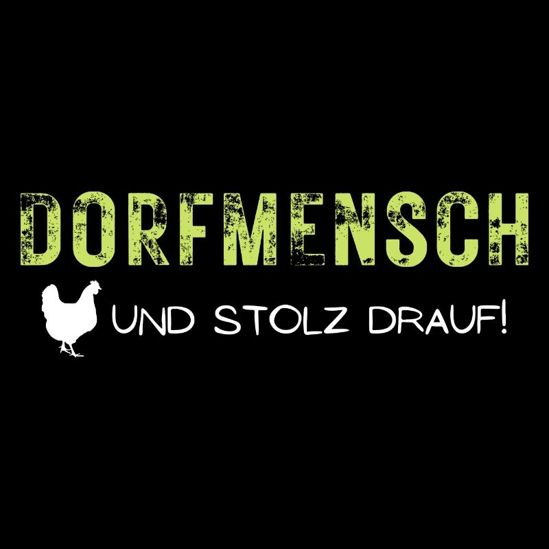 dorf mensch kind stolz drauf spruch geschenk idee