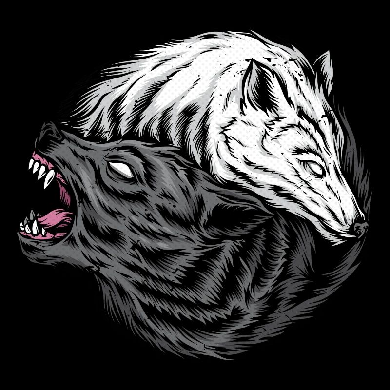 Ying-Yang-Wolf