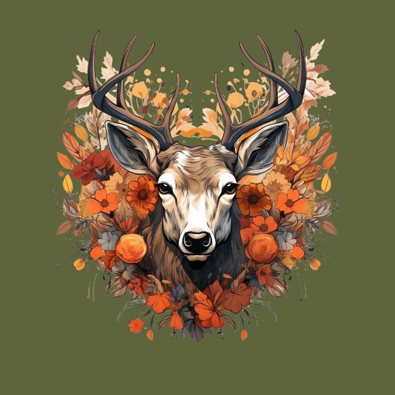 Replacement dirndl deer antlers deer