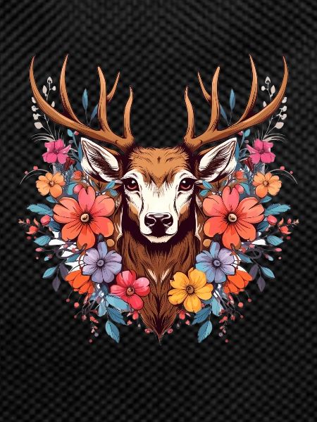 Replacement dirndl deer antlers deer