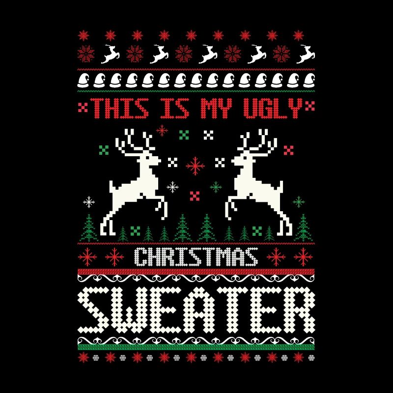Hässlicher Pullover - das ist mein hässlicher Pullover