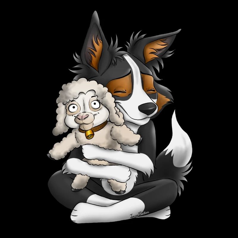 Ich bin ein Schäferhund - Schwarzes Tricolor