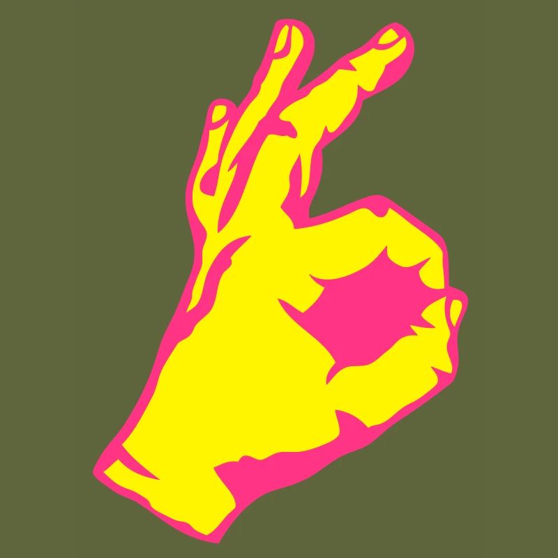 impeccable valid symbol finger hand sign