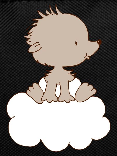 Baby Hedgehog on cloud
