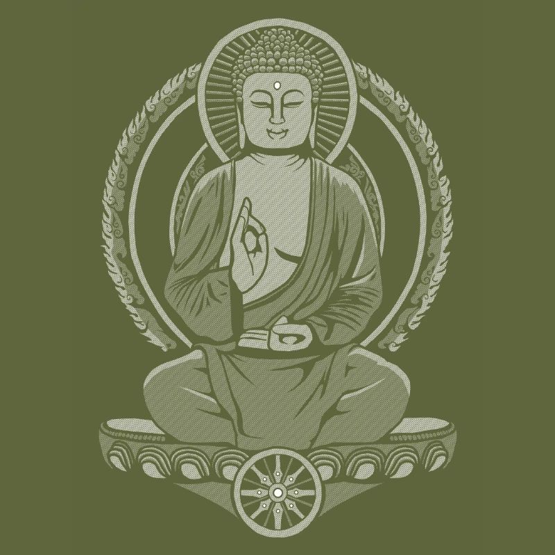 Siddhartha Buddha Halftone