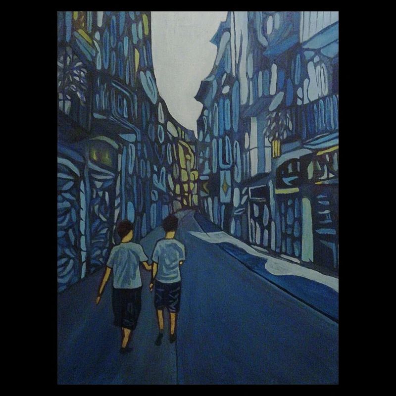 Abstrakte Straße
