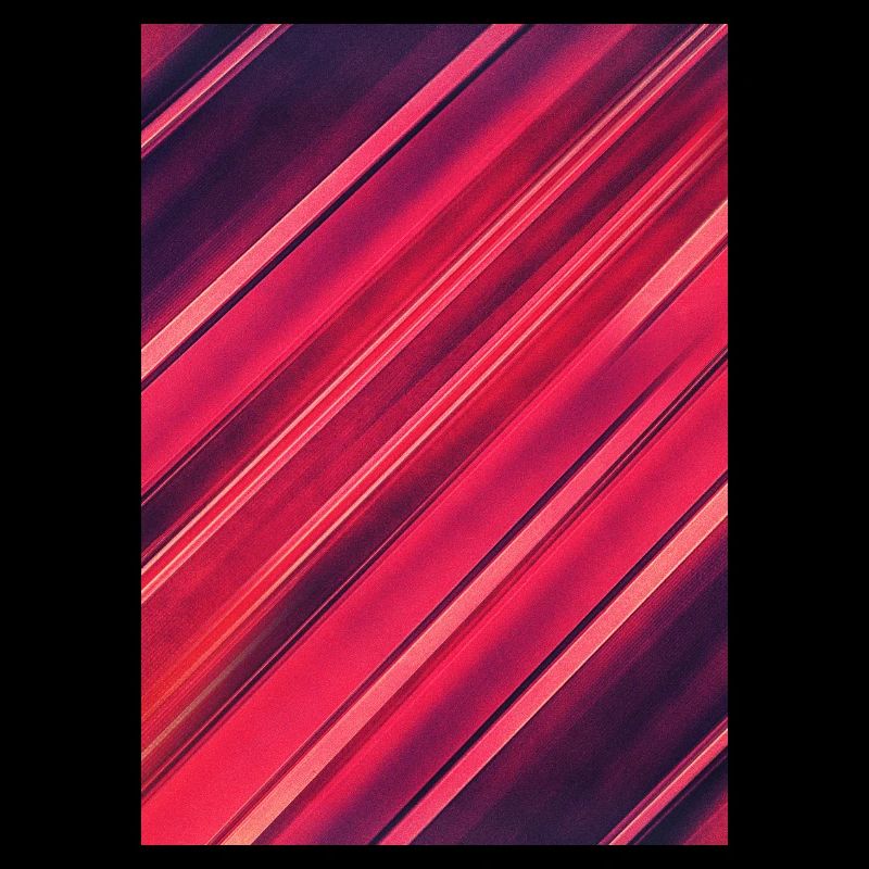 Abstract minimal texture (red/black) - Phone case