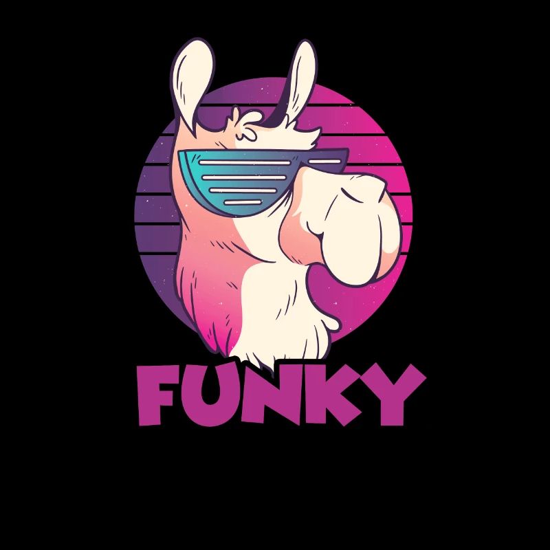 Funky - cool llama