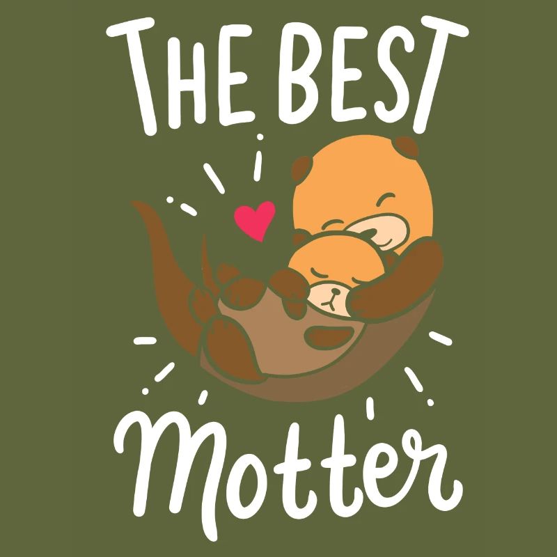 Das beste Motter Mom Otter Muttertag Mama Geschenk