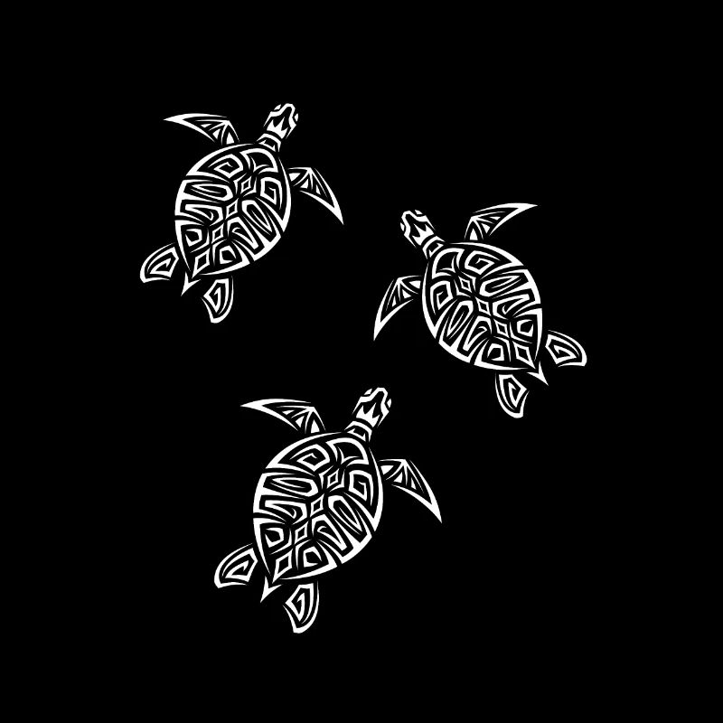 Trois tortues blanches