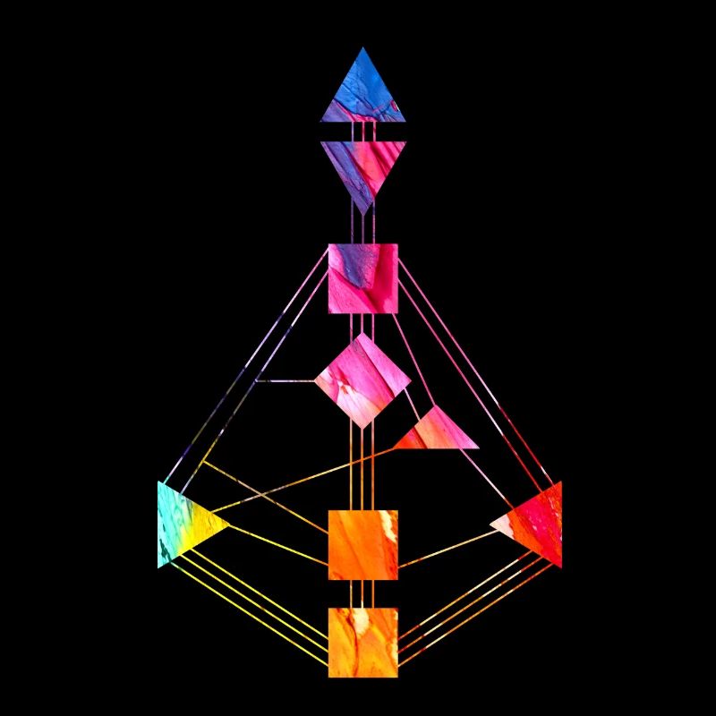 Human Design Chart Farbenfroh 1