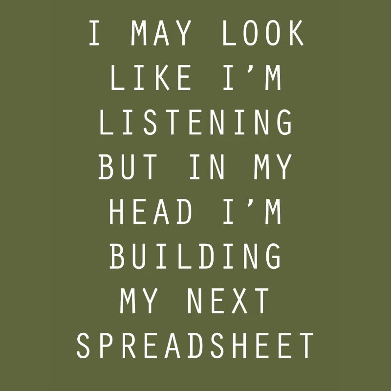 Spreadsheet Obsessed