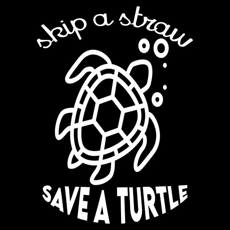 Überspringen Sie einen Strohhalm, retten Sie eine Schildkröte