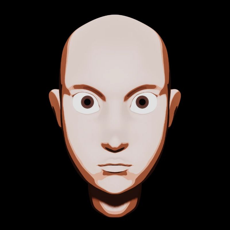 Stylized Cartoon Portrait