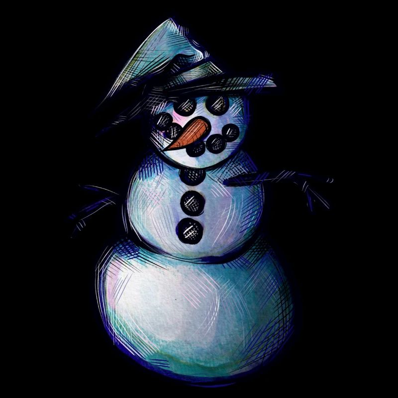 Snow Witch Snowman
