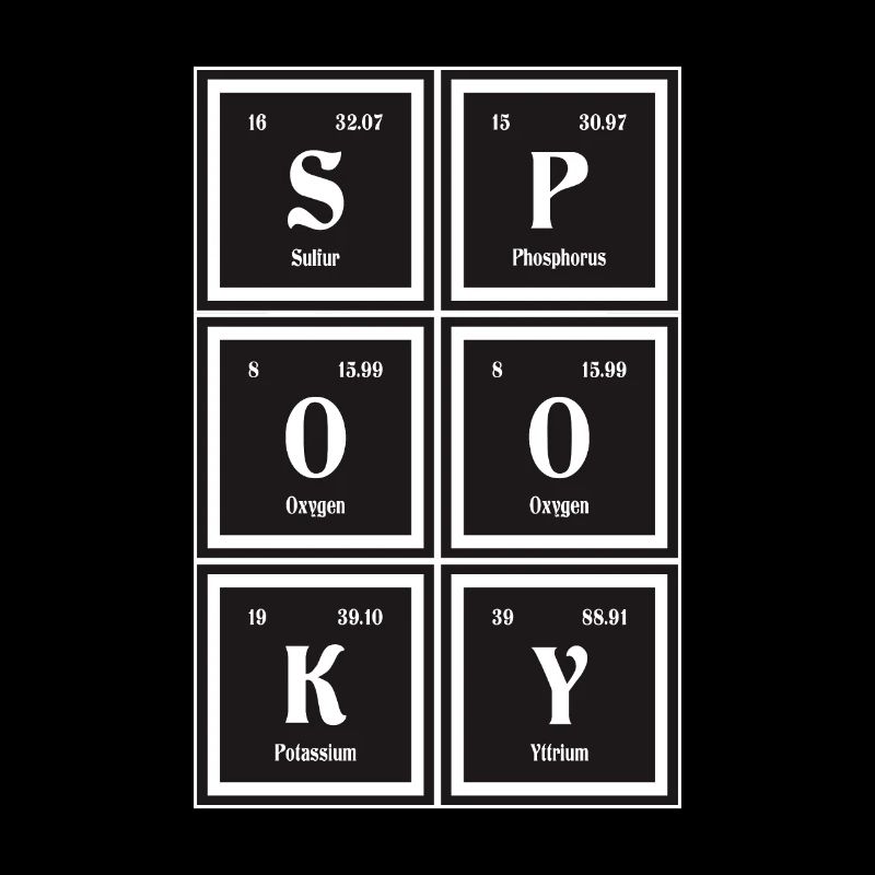 Spooky - Periodensystem der Elemente