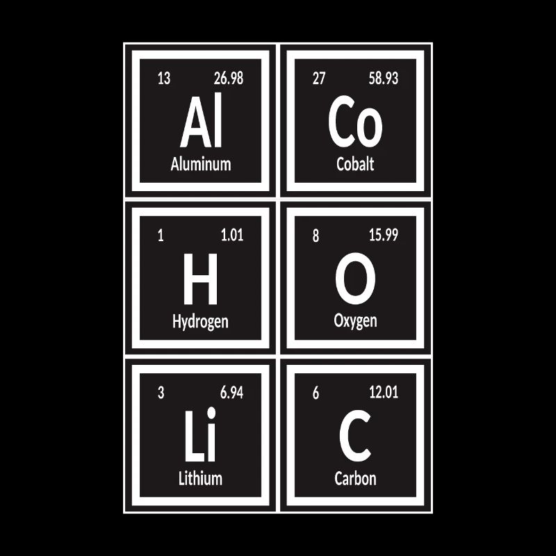 Alcoholic - Periodic Table of Elements