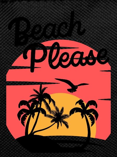 Beach Please - Palm Sunset Shirt