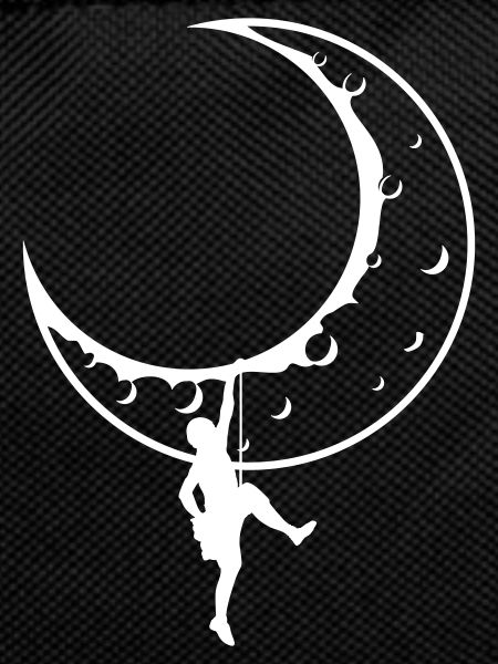 Logo Kletterer Mond Bergsport