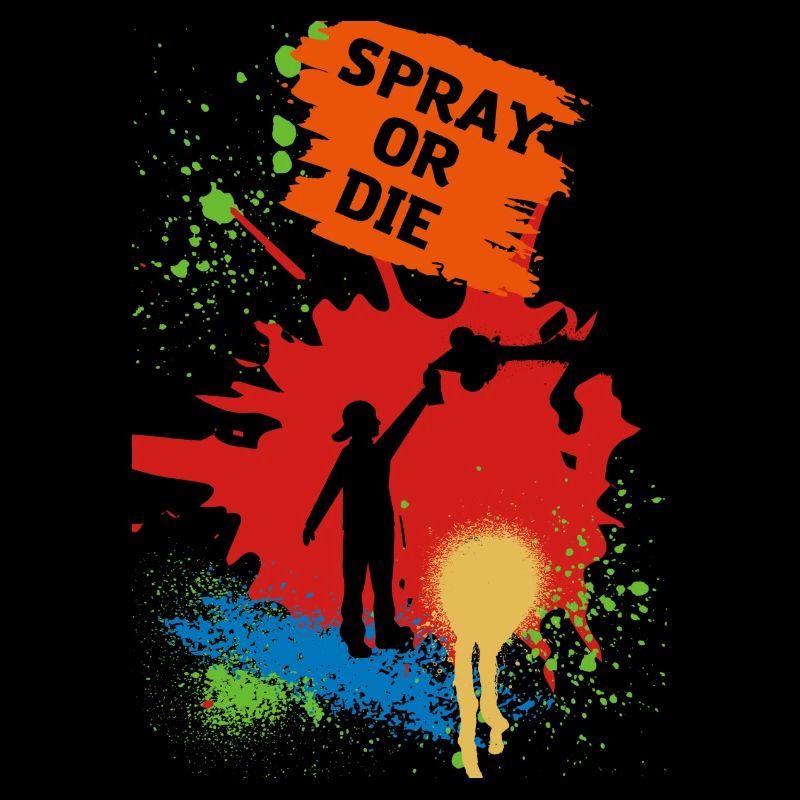 Spray to Die - Graffiti Art Spray Can