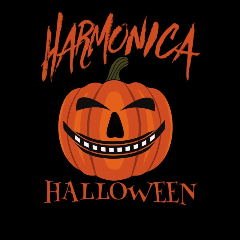 Halloween Mundharmonika