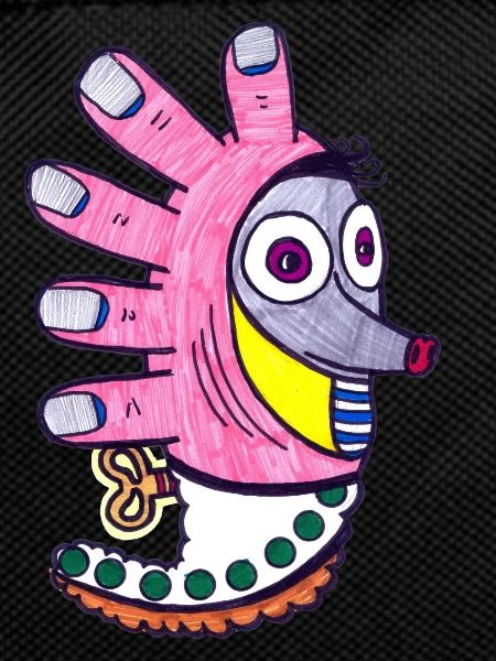 Finger Igel