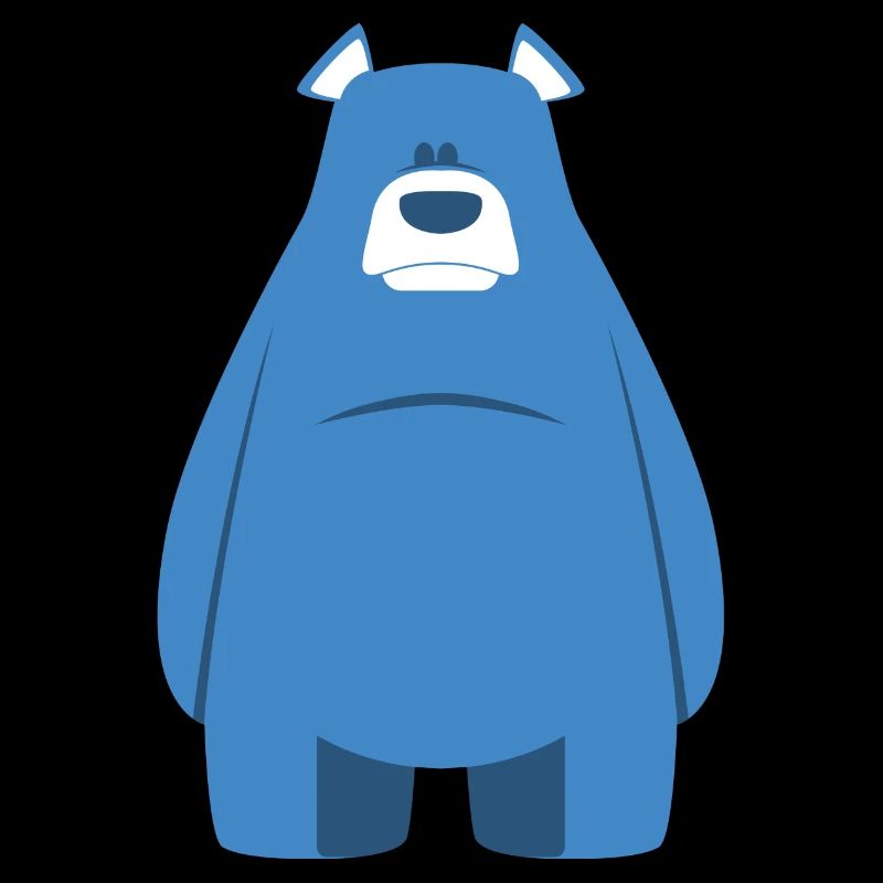 blauer Teddybär