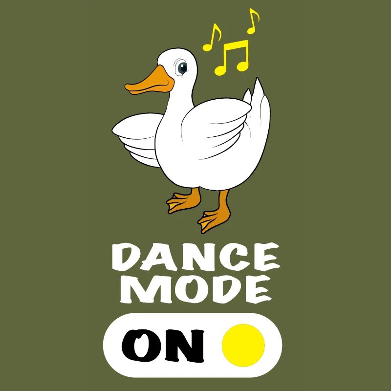 Duck Dancing Saying Dance Mode On