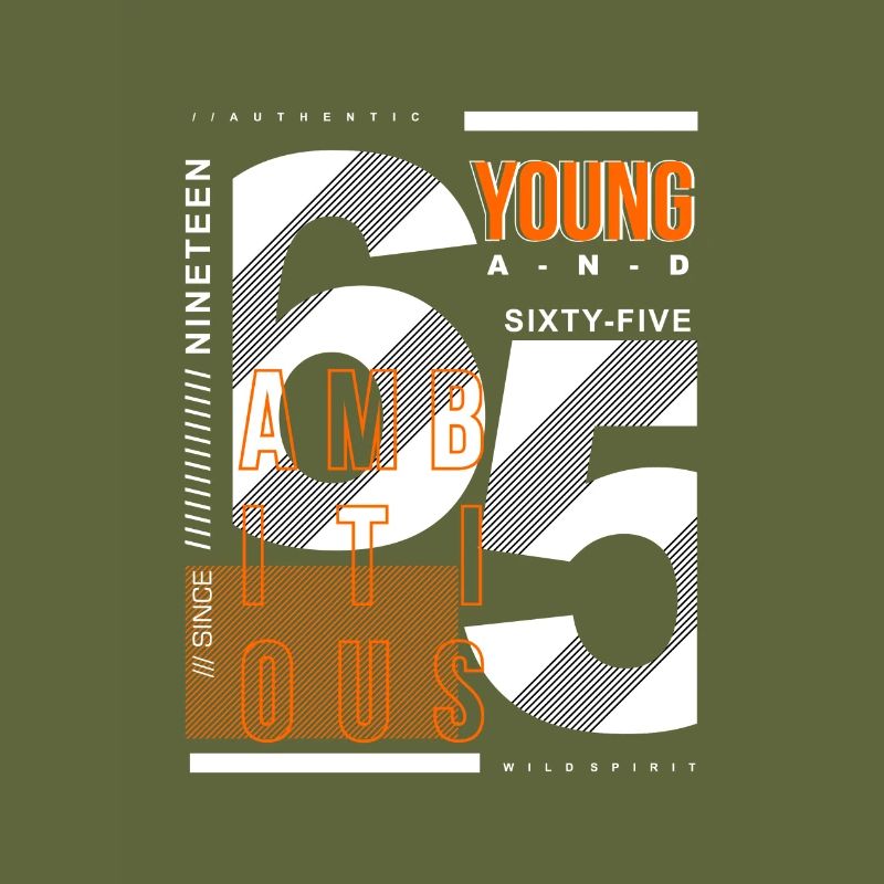 Young sixty five ambisious