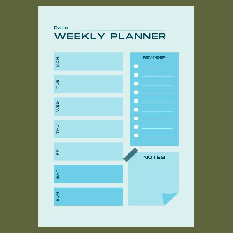 WeeklyPlanner