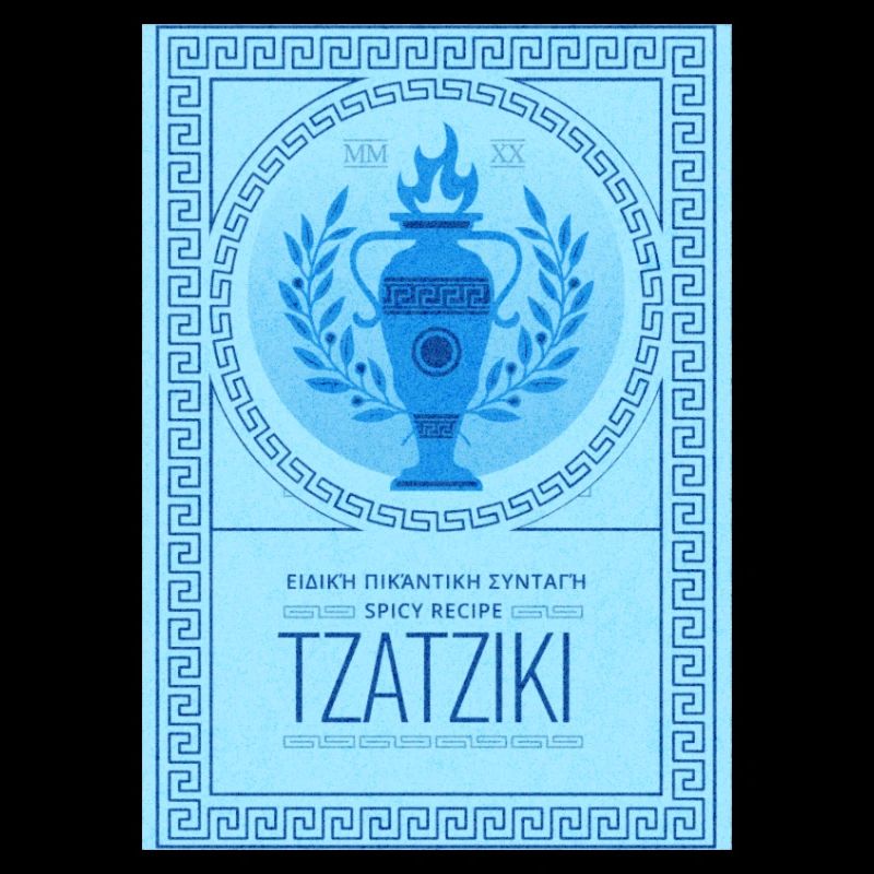Tzatziki Spice Recipe Greek Pattern