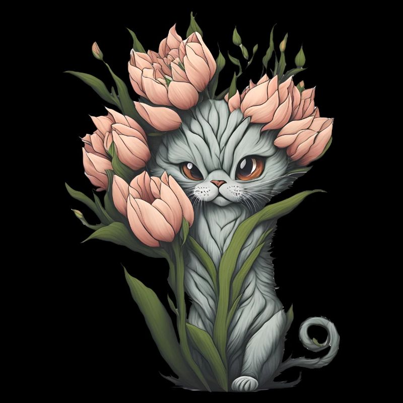 Fleur de chat extraterrestre