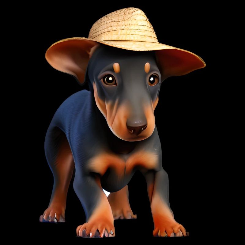 Dobermanntrainer Hund Dobermannwelpe Dobermann