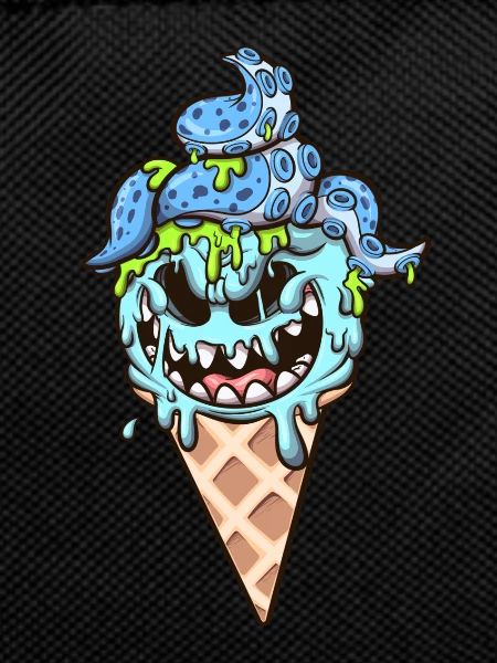 Eiswaffel-Monster